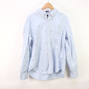 J. Crew Slim Oxford Button Down Pelican Shirt XL